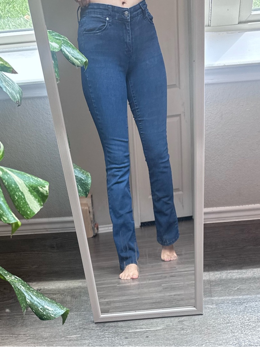 Nine West Boot Cut Jeans in Classic Blue Wash